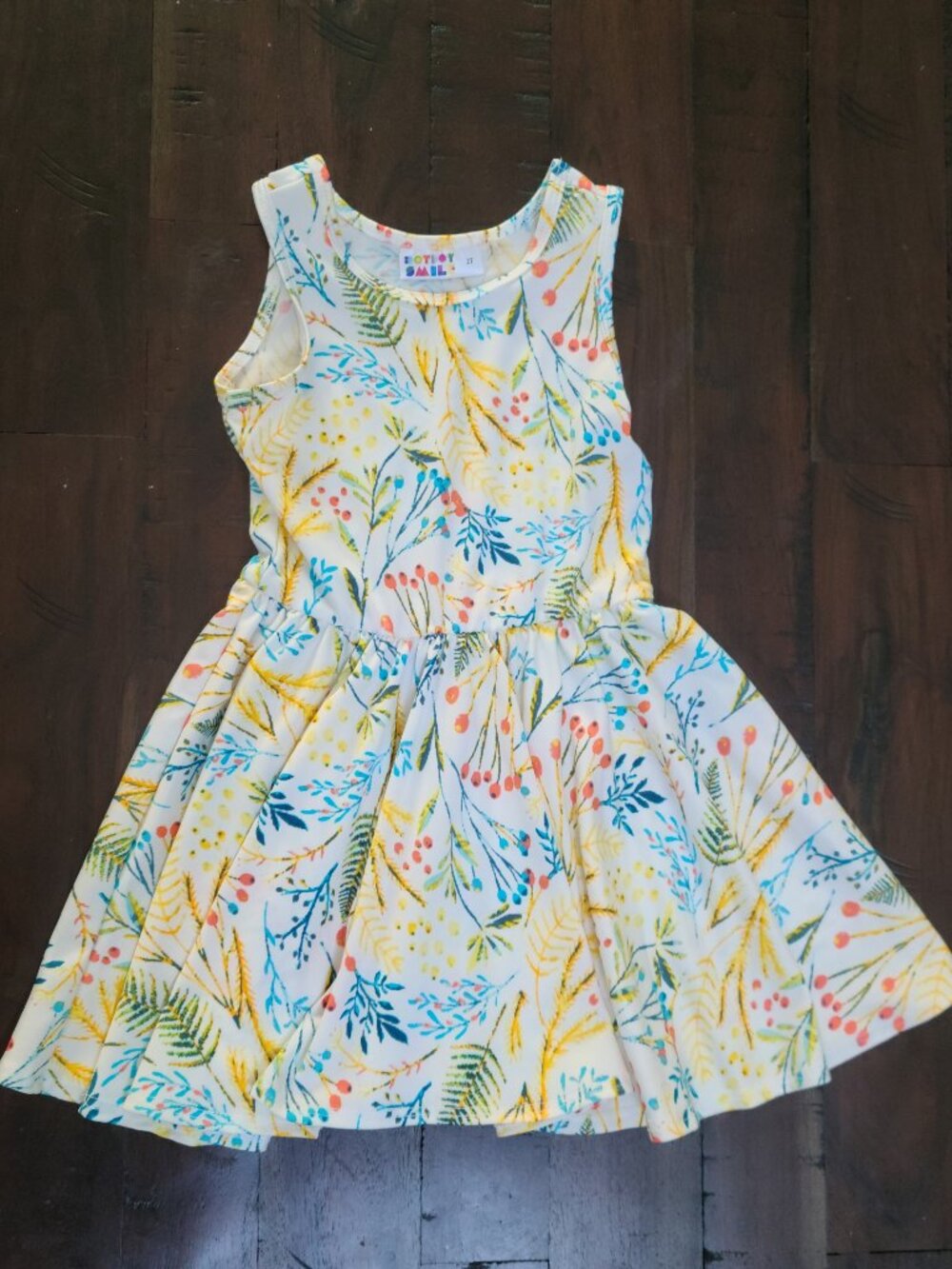 🍊 DotDotSmile Nature Print Dress